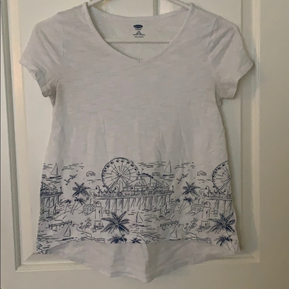 Carnival themed short sleeve top from Old Navy